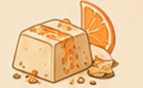 Orange & dark chocolate praline
